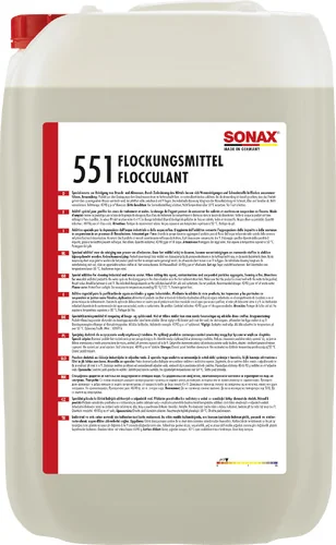 Sonax - SONAX Flockungsmittel - 25 Ltr - SONAX Flockungsmittel - 25 Ltr