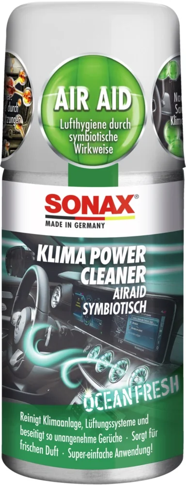 Sonax - SONAX KlimaPowerCleaner - AirAid symbiotisch Ocean-fresh - 100 ml