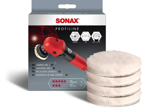 Sonax - SONAX Lammwoll Pad 80 - SONAX Lammwoll Pad 80