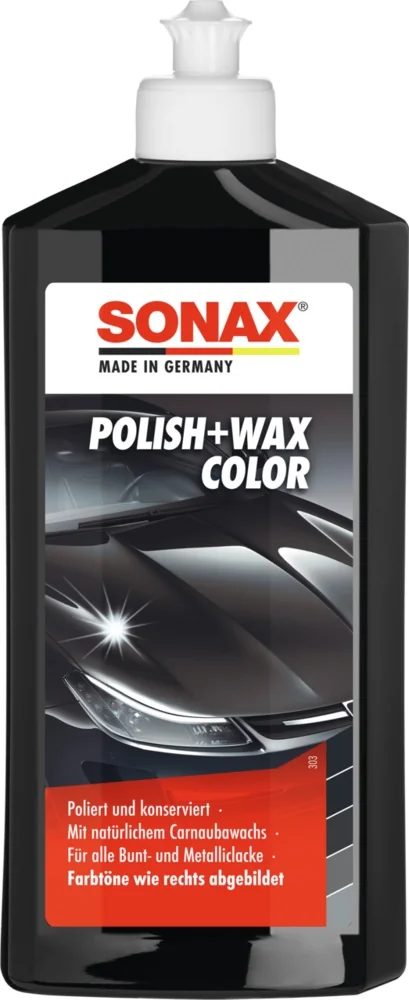 Sonax - SONAX Polish+Wax Color schwarz - 500 ml - SONAX Polish+Wax Color schwarz - 500 ml