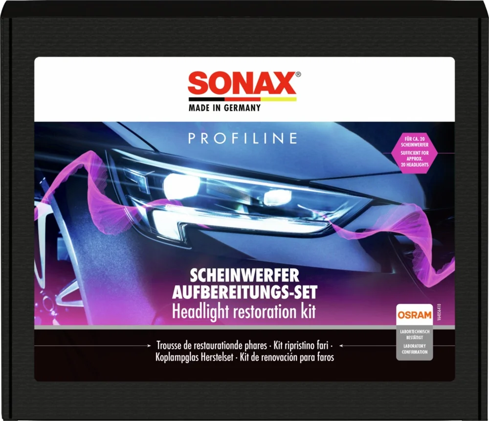 Sonax - SONAX Scheinwerfer Aufbereitungs-Set - PROFILINE
