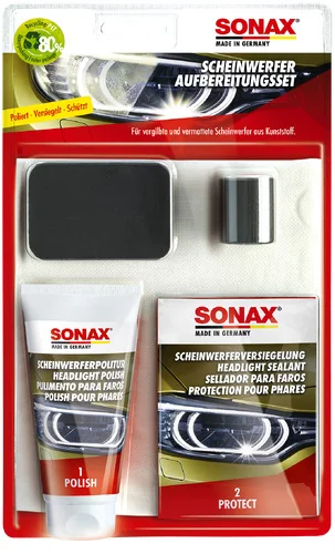 Sonax - SONAX Scheinwerfer Aufbereitungs-Set - SONAX Scheinwerfer Aufbereitungs-Set