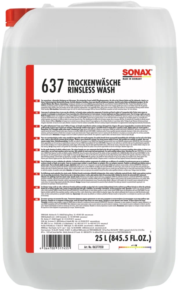 Sonax - SONAX TrockenWäsche - 25 Ltr