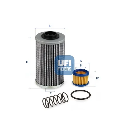 UFI Filters - 22.053.00 - Hydraulikfilterelement