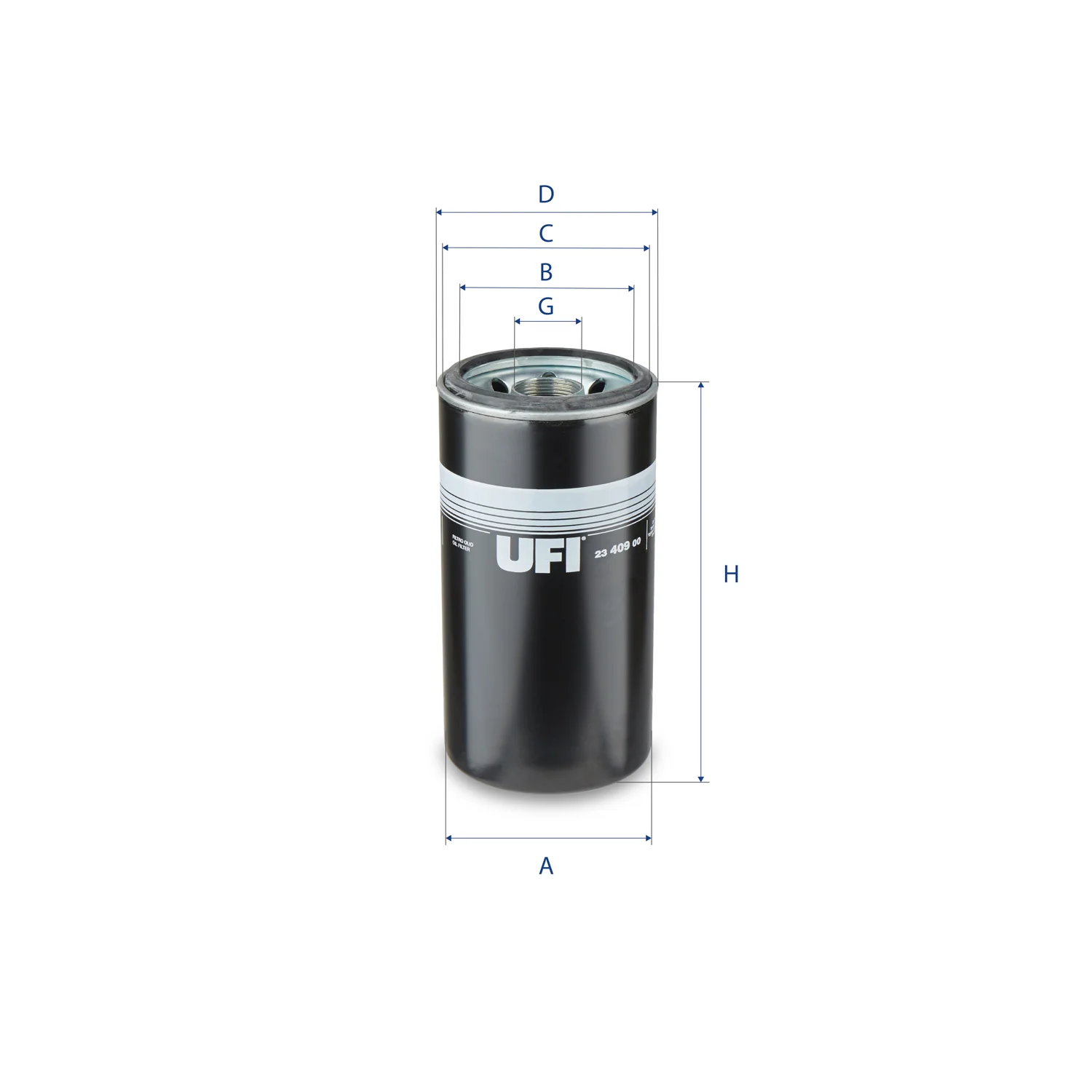 UFI Filters - 23.409.00 - Ă–lfilter SpinOn