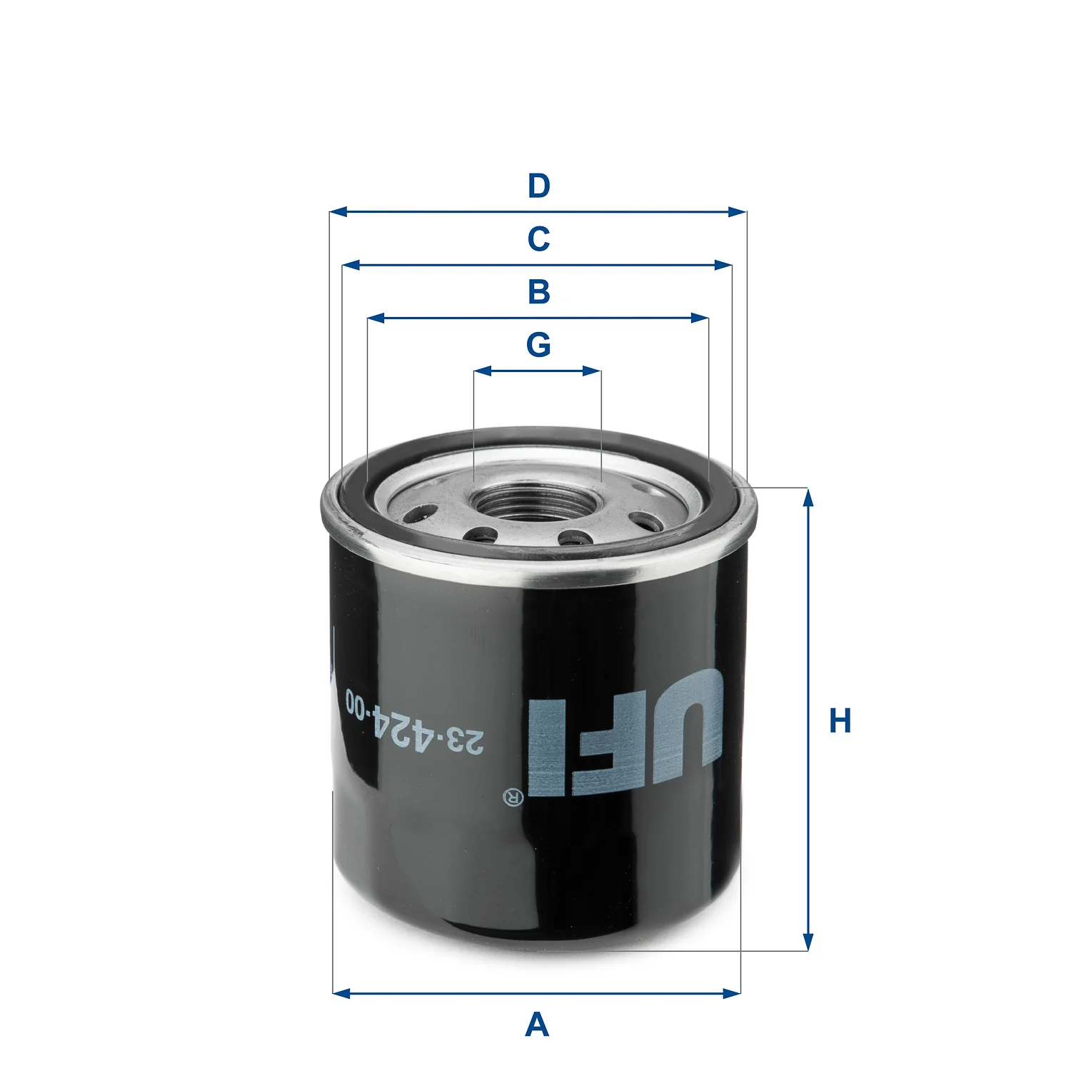 UFI Filters - 23.424.00 - Ölfilter SpinOn