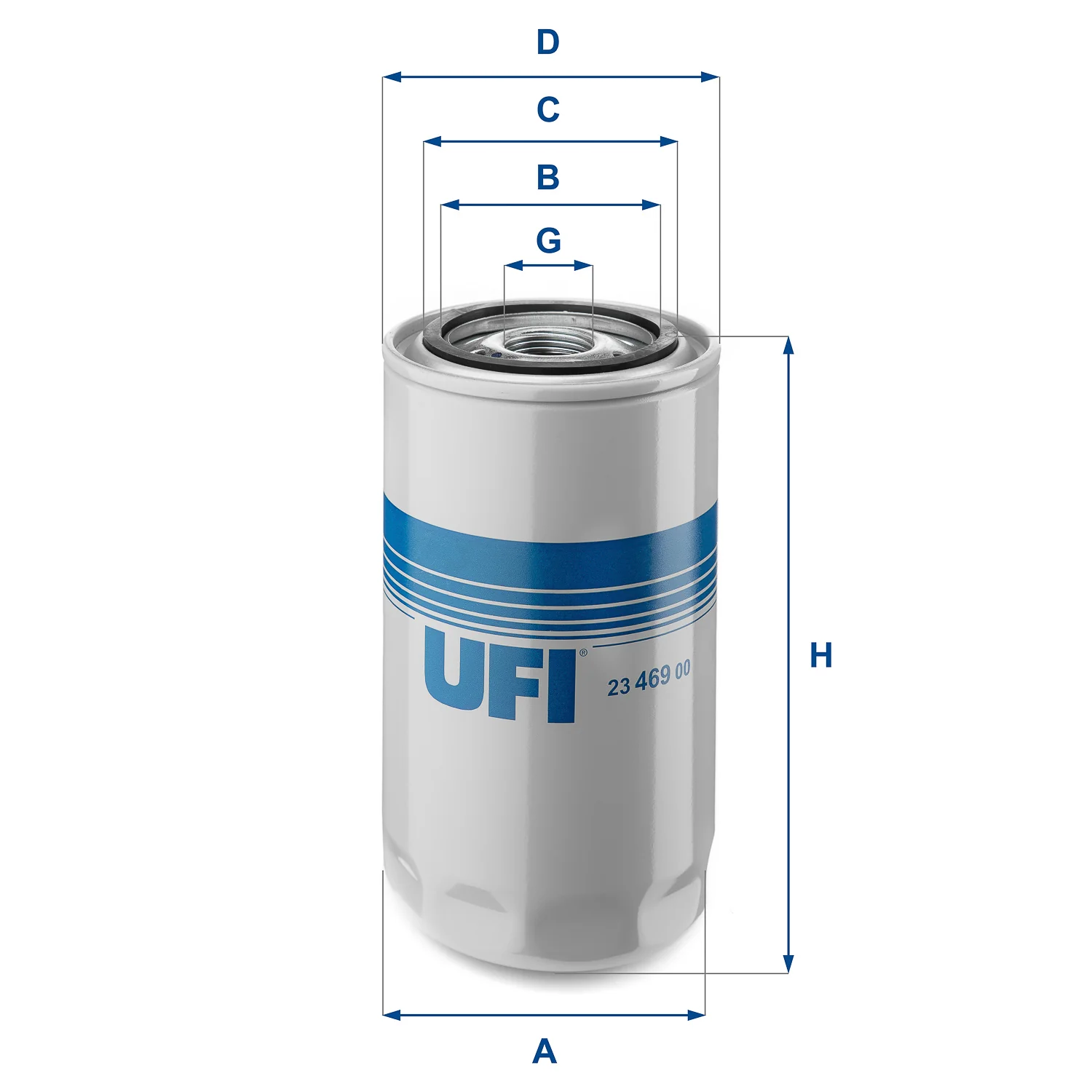 UFI Filters - 23.469.00 - Ölfilter SpinOn