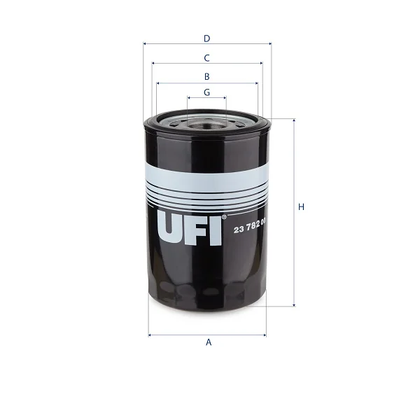 UFI Filters - 23.782.00 - Ölfilter SpinOn