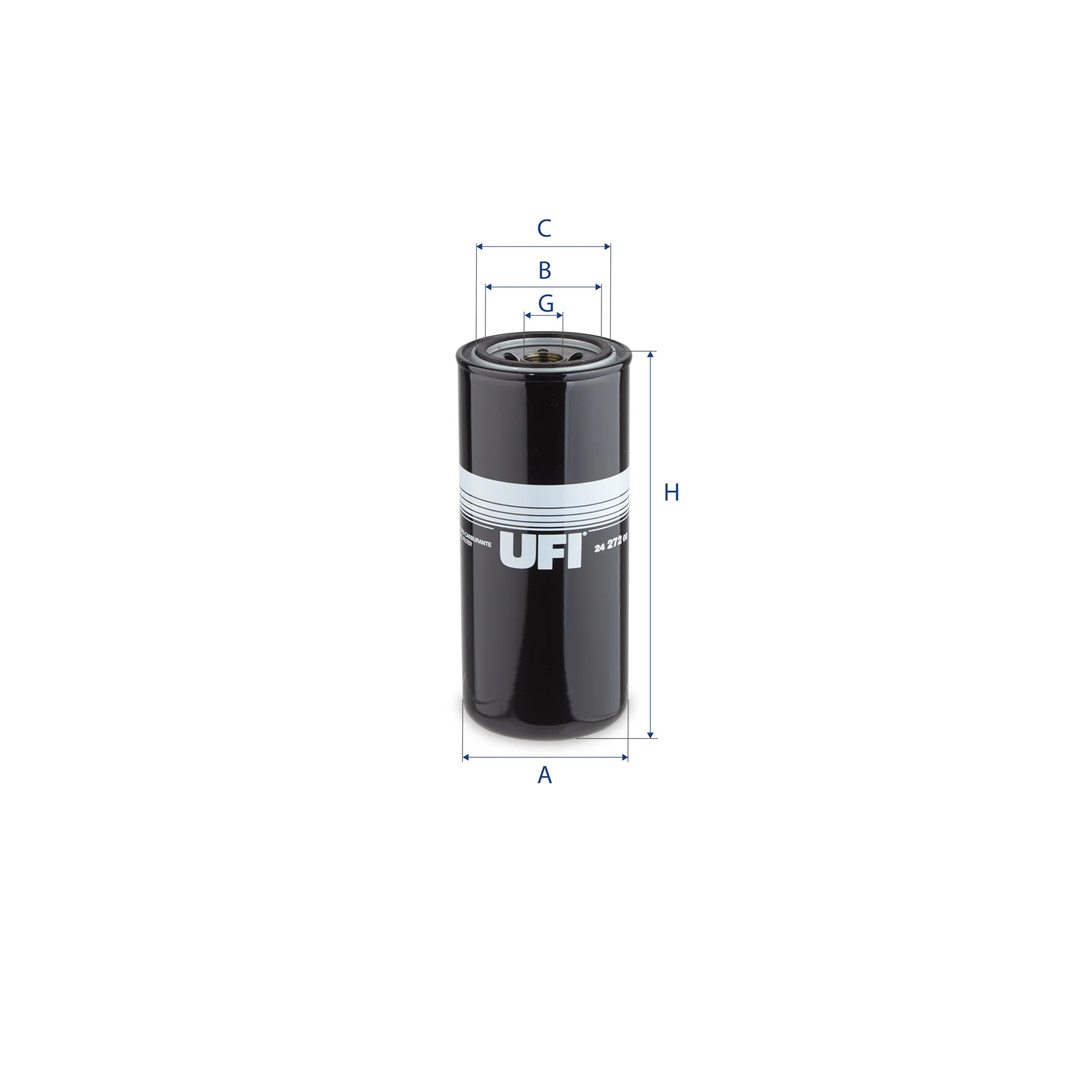 UFI Filters - 24.272.00 - Kraftstofffilter SpinOn