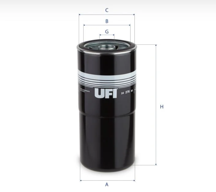UFI Filters - 24.276.00 - Kraftstofffilter SpinOn