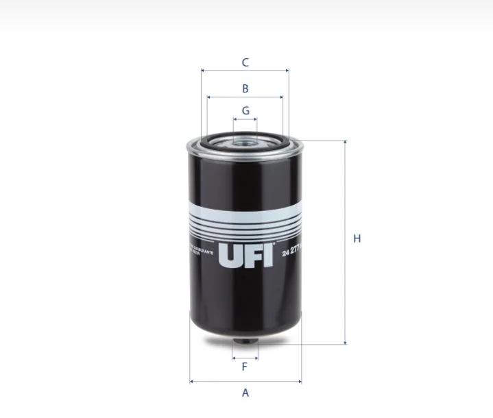UFI Filters - 24.277.00 - Kraftstofffilter SpinOn