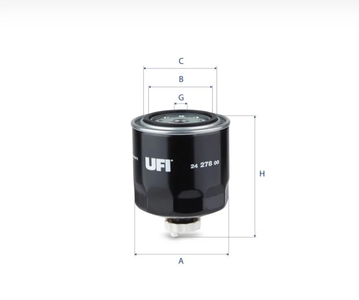 UFI Filters - 24.278.00 - Kraftstofffilter SpinOn