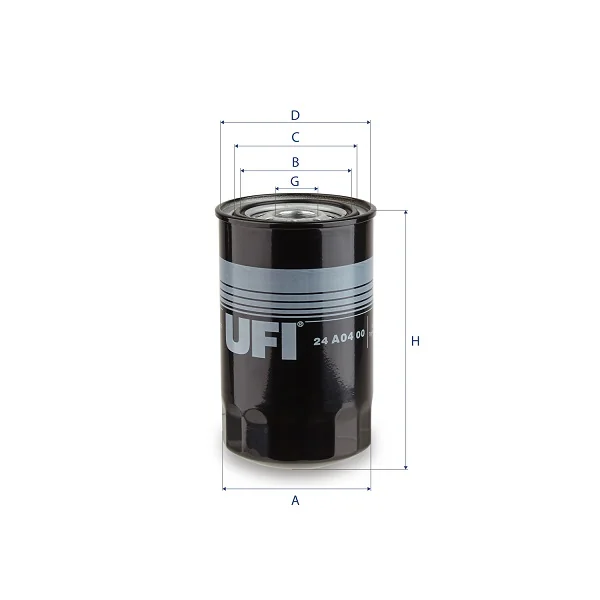 UFI Filters - 24.A04.00 - Kraftstofffilter SpinOn