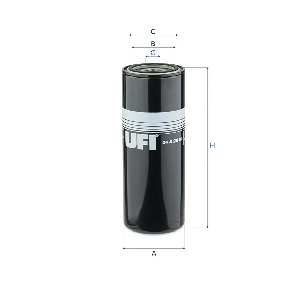UFI Filters - 24.A29.00 - Kraftstofffilter SpinOn