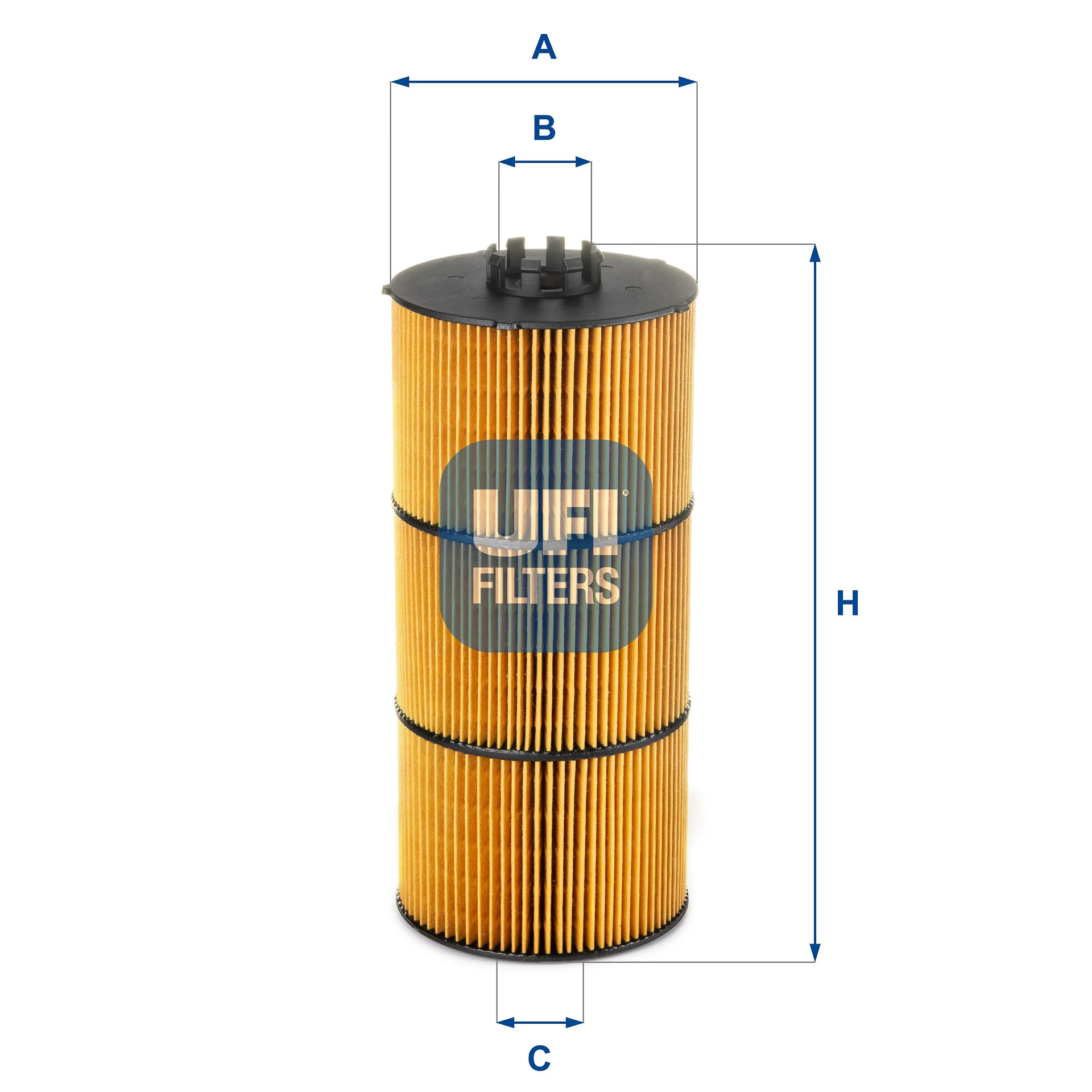UFI Filters - 25.156.00 - Ölfilterelement