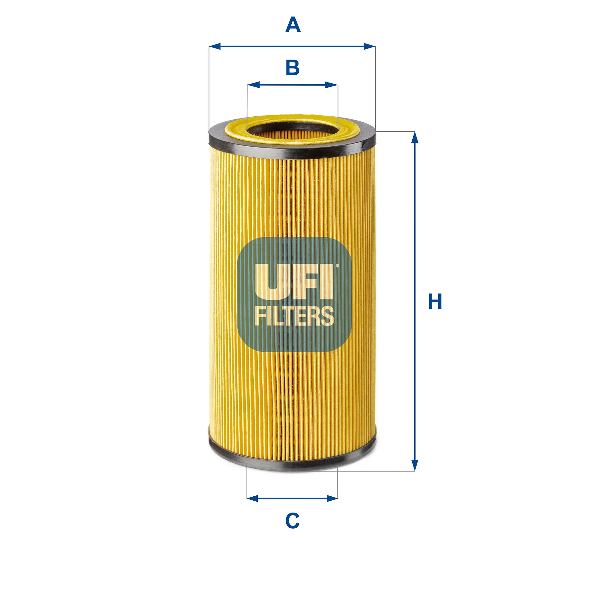 UFI Filters - 25.234.00 - Ölfilterelement