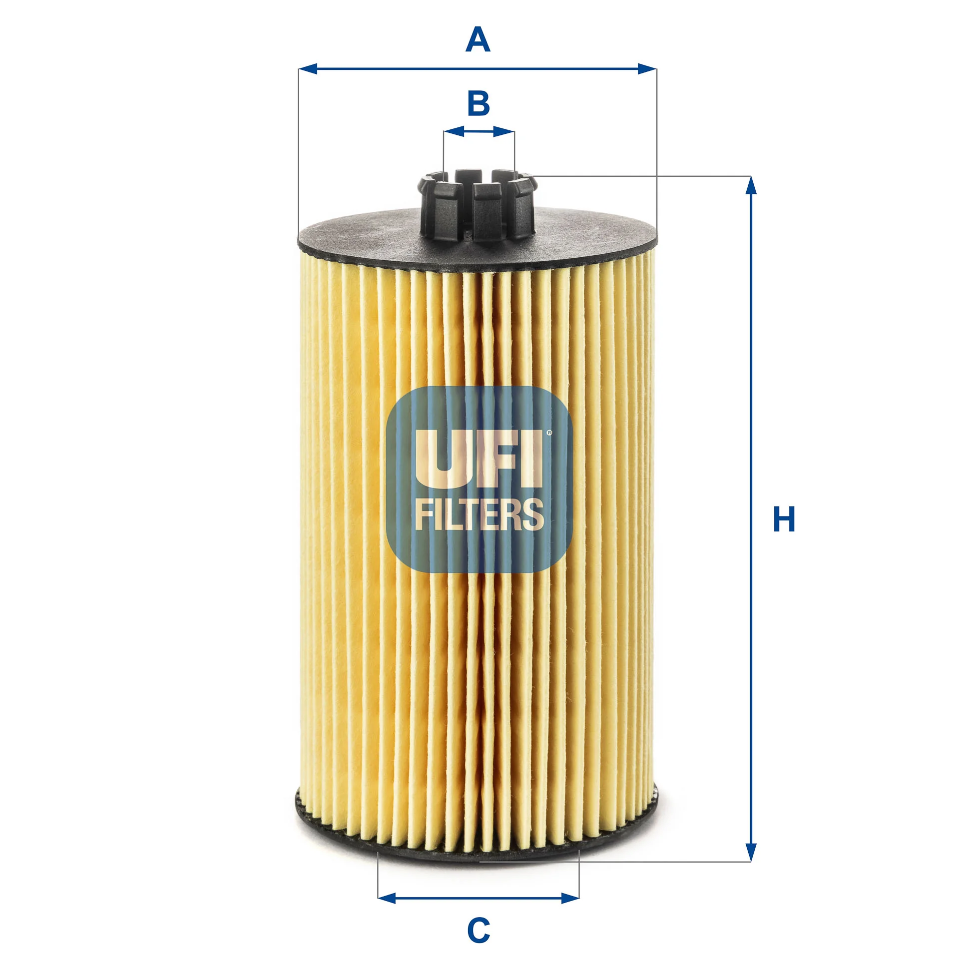 UFI Filters - 25.245.00 - Ölfilterelement