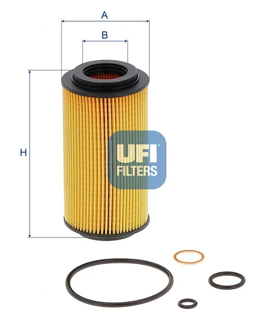 UFI Filters - 25.306.00 - Ölfilterelement