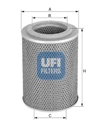 UFI Filters - 25.447.01 - Ölfilterelement