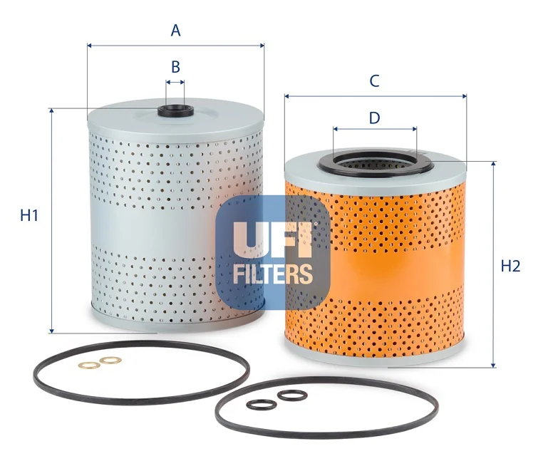 UFI Filters - 25.626.00 - Ölfilterelement