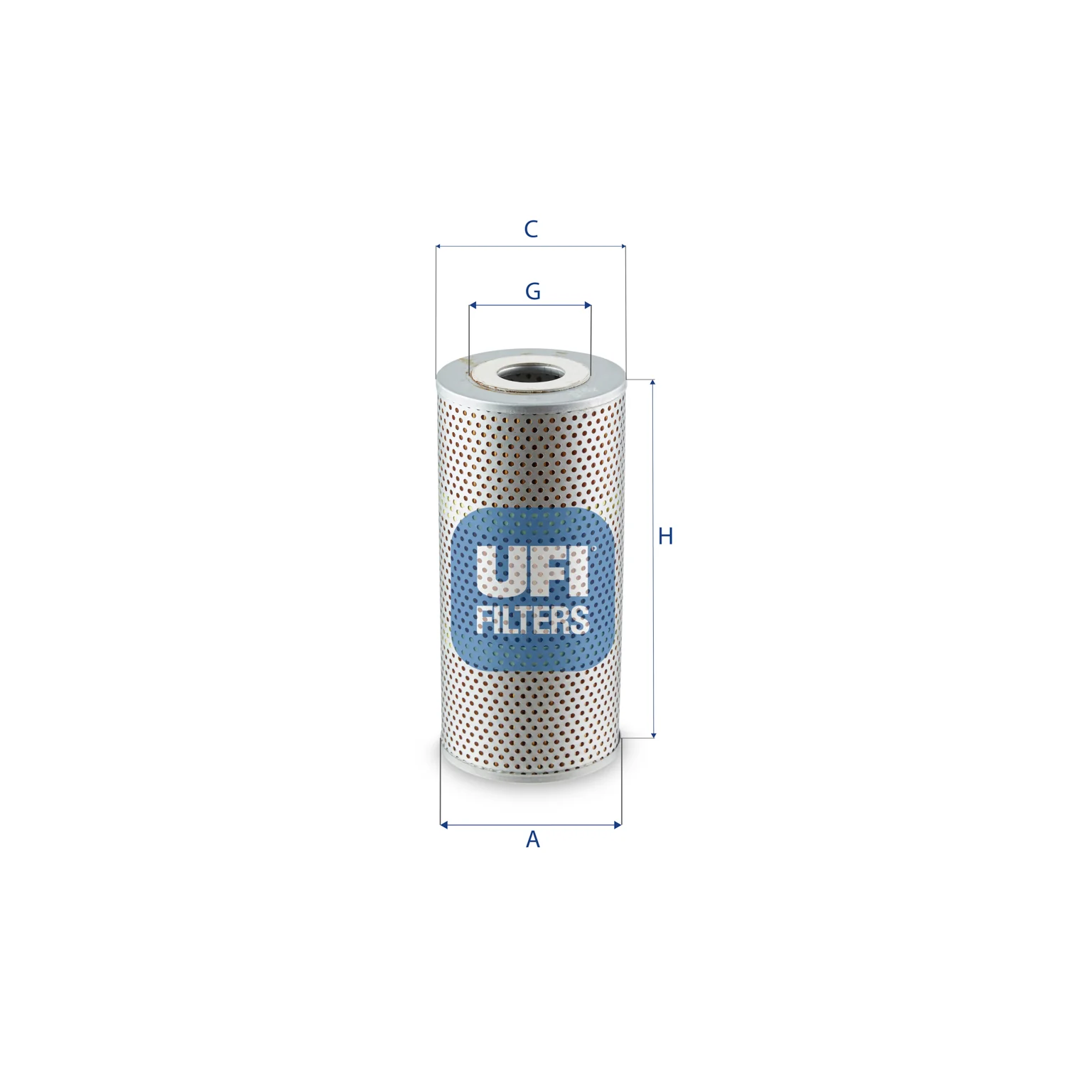 UFI Filters - 25.672.00 - Ölfilterelement