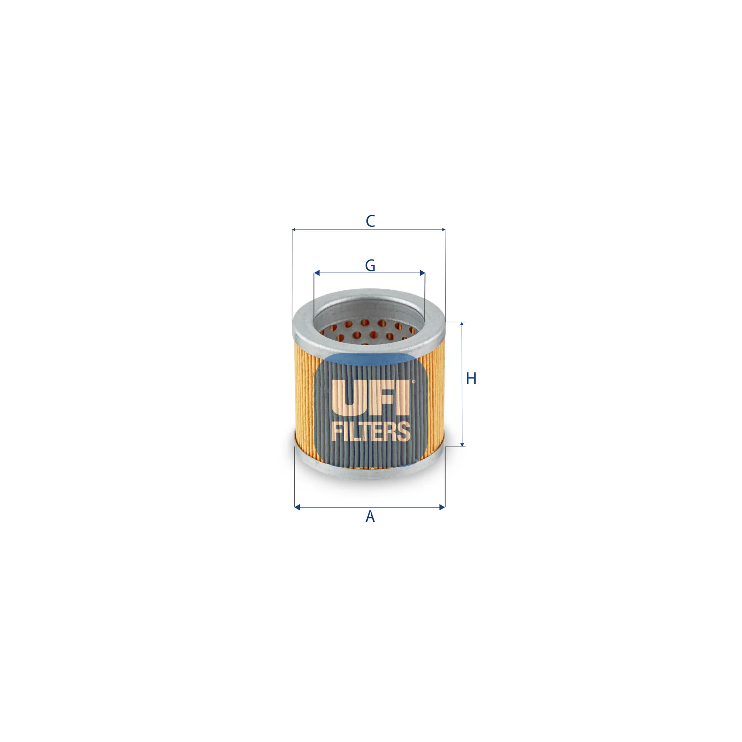 UFI Filters - 25.673.00 - Ölfilterelement
