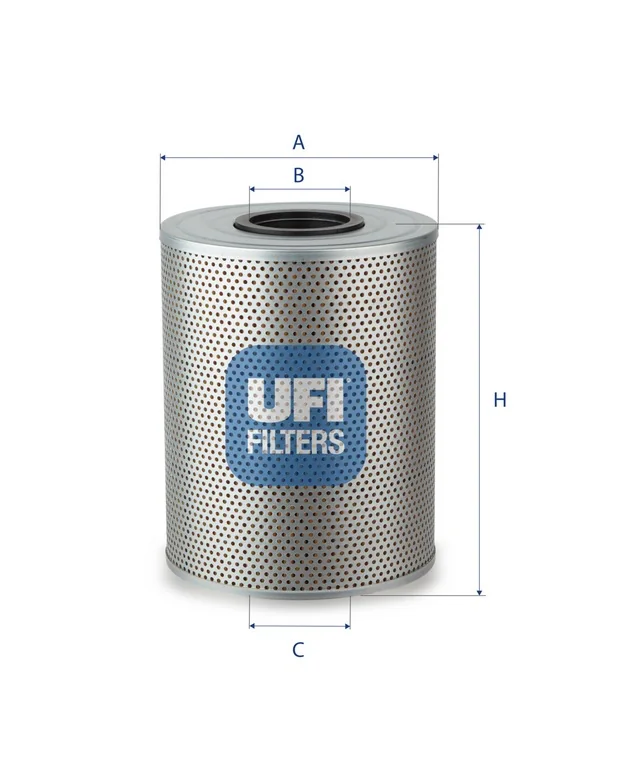 UFI Filters - 25.705.00 - Ölfilterelement (metallfrei)