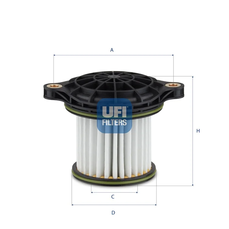 UFI Filters - 25.TG1.00 - Hydraulikfilterelement
