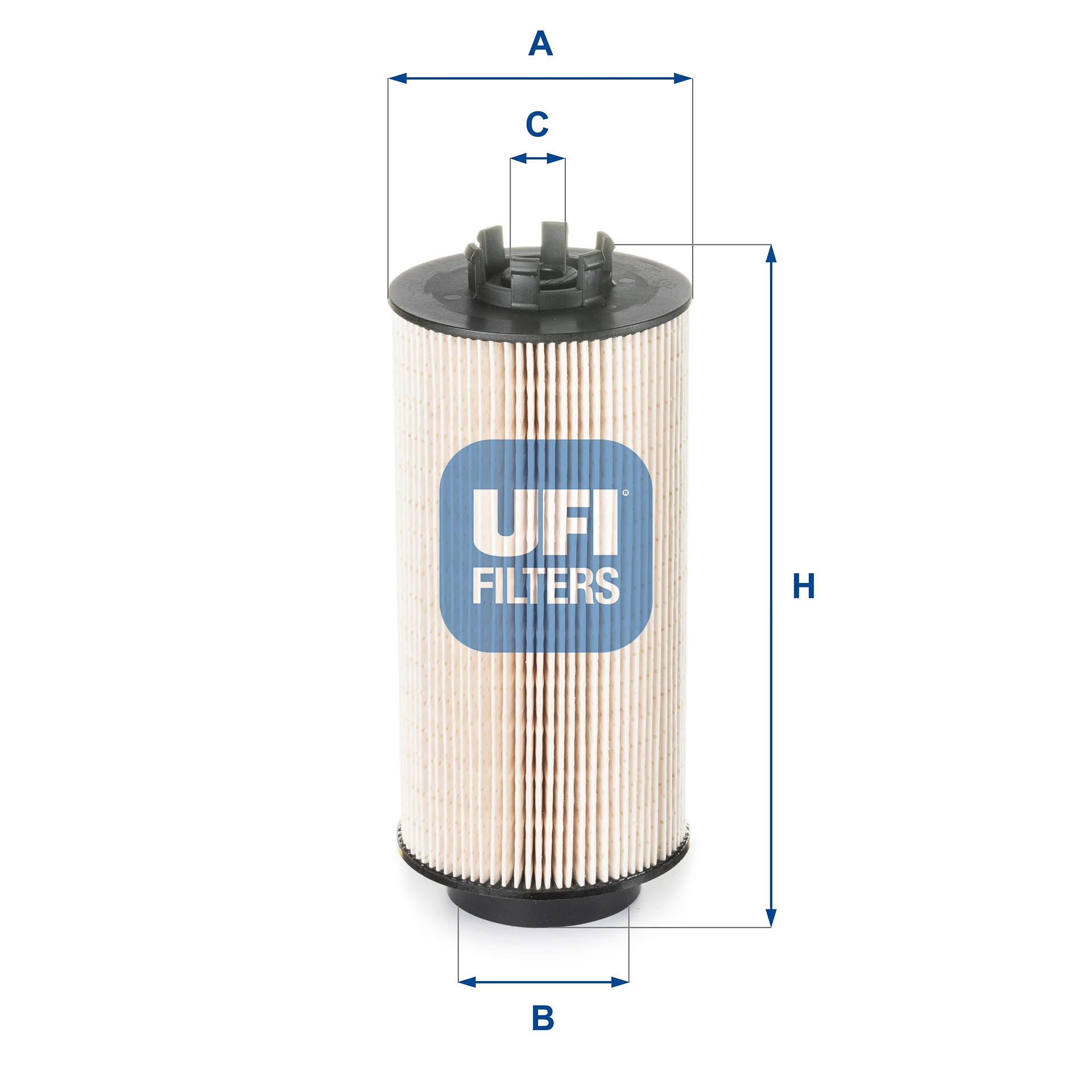 UFI Filters - 26.009.00 - Kraftstofffilterelement