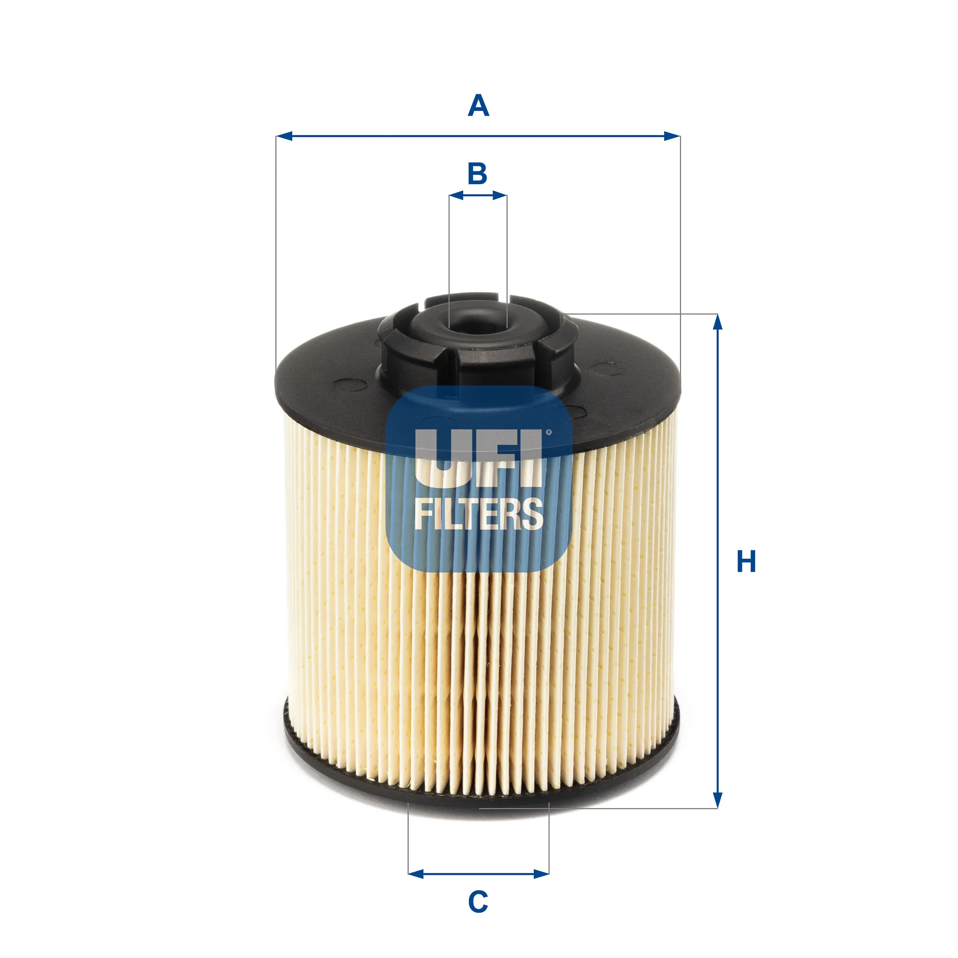 UFI Filters - 26.017.00 - Kraftstofffilterelement