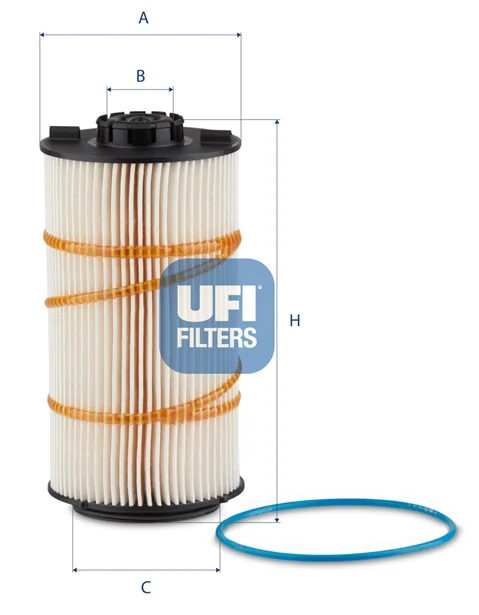 UFI Filters - 26.101.00 - Kraftstofffilterelement