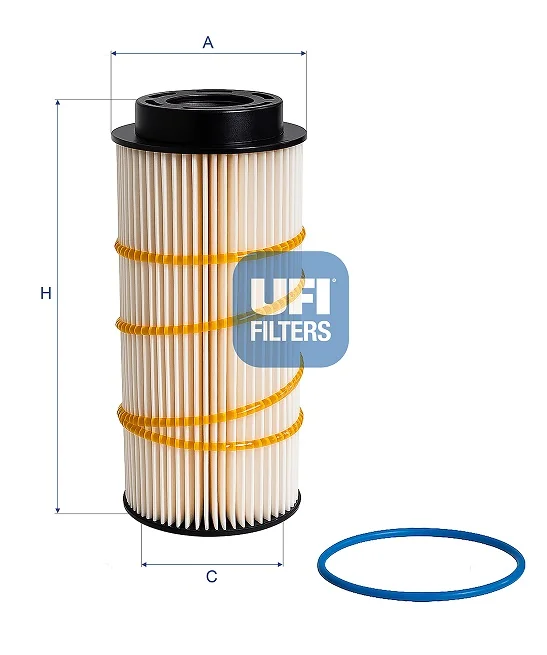 UFI Filters - 26.120.00 - Kraftstofffilterelement