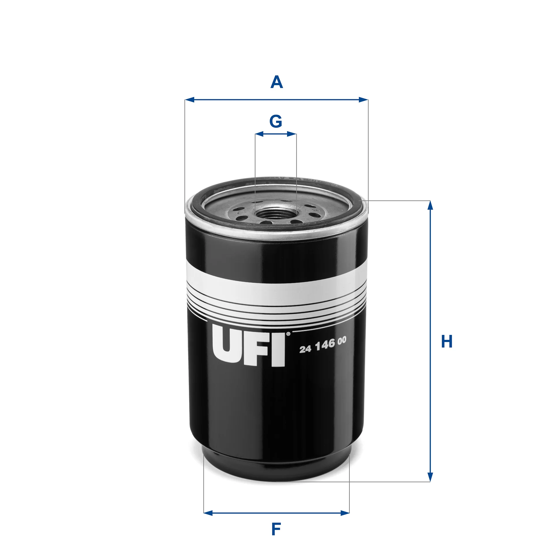 UFI Filters - 26.146.00 - Kraftstofffilterelement