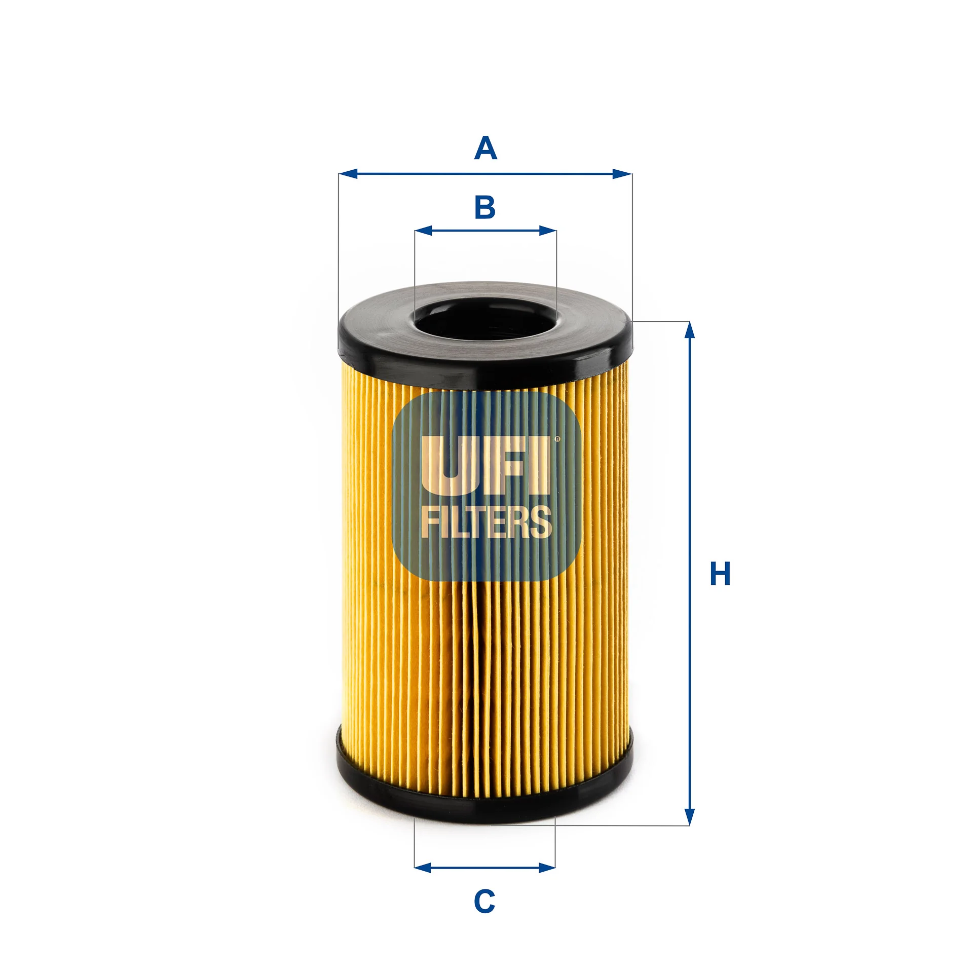 UFI Filters - 26.163.00 - Kraftstofffilterelement