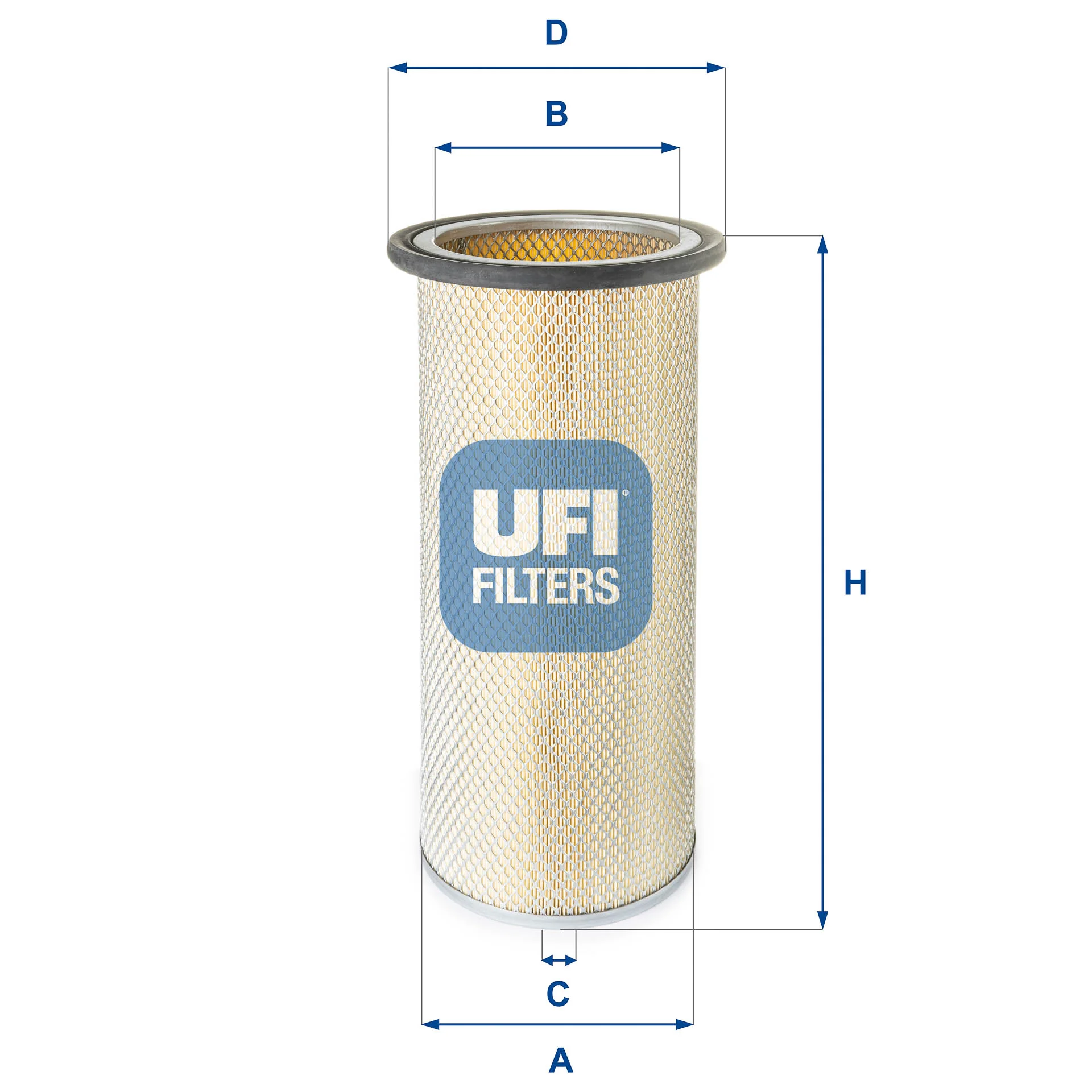UFI Filters - 27.024.00 - Luftfilterelement