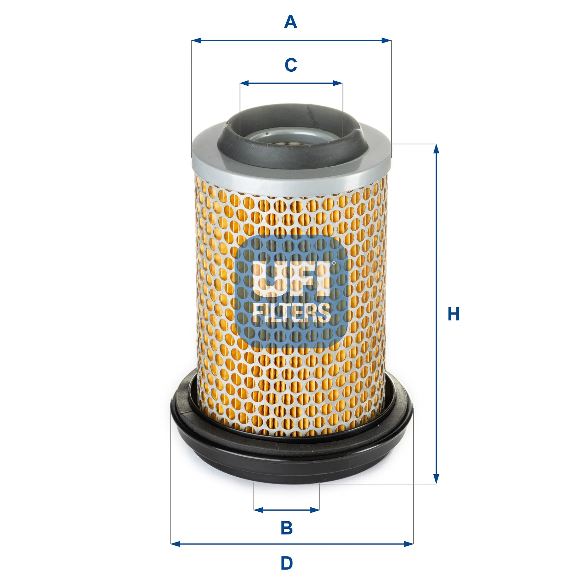 UFI Filters - 27.056.00 - Luftfilterelement