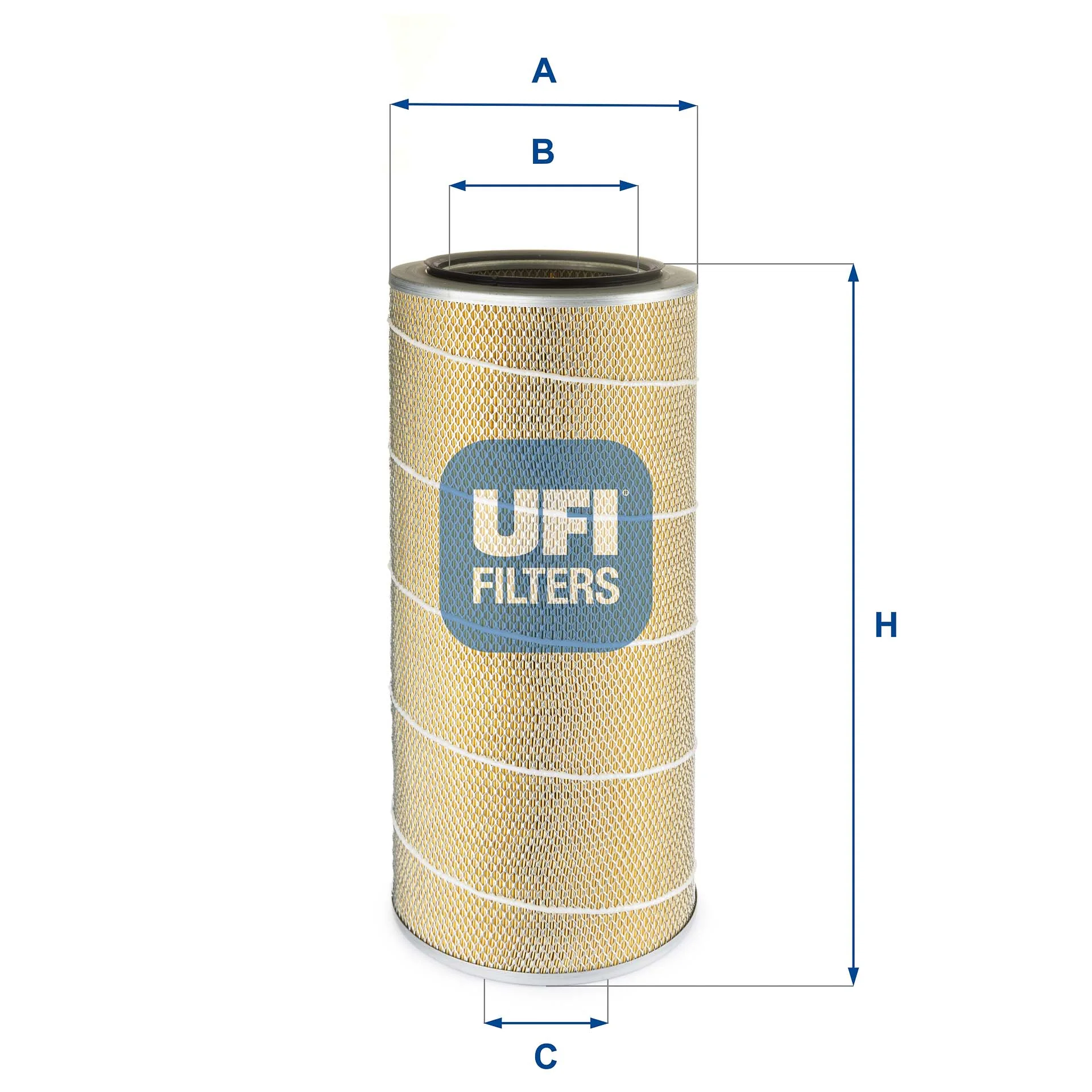UFI Filters - 27.161.00 - Luftfilterelement