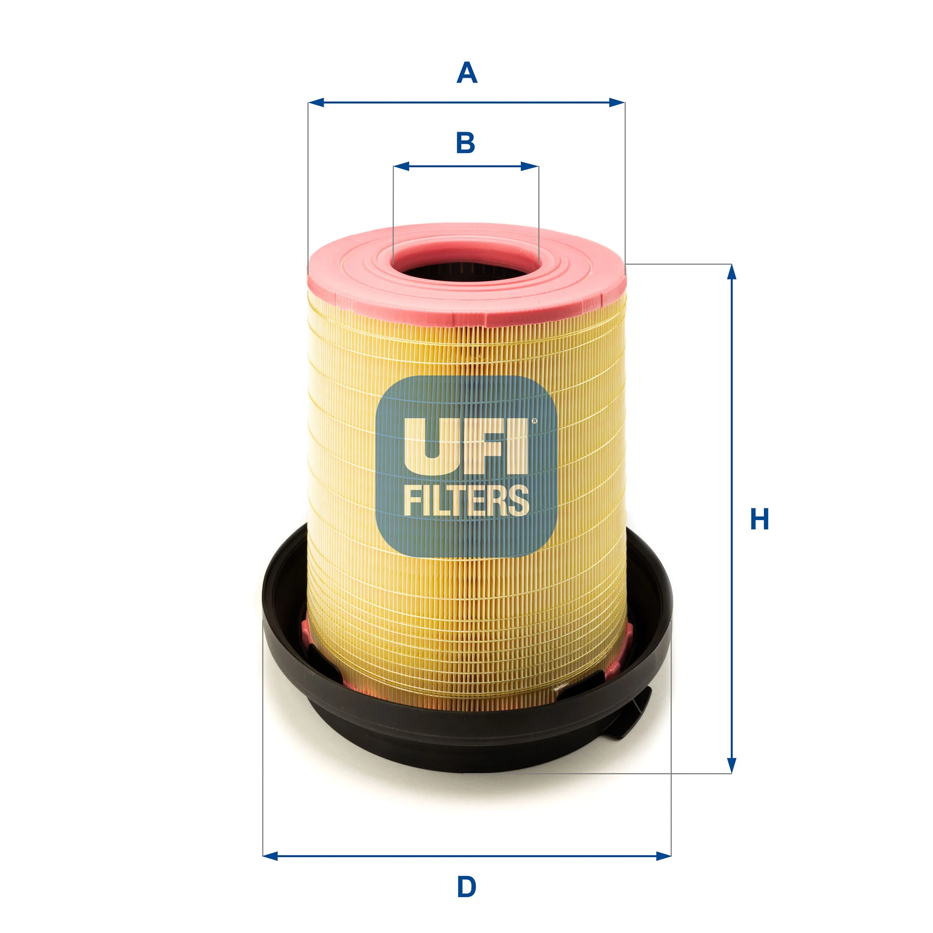 UFI Filters - 27.383.00 - Luftfilterelement