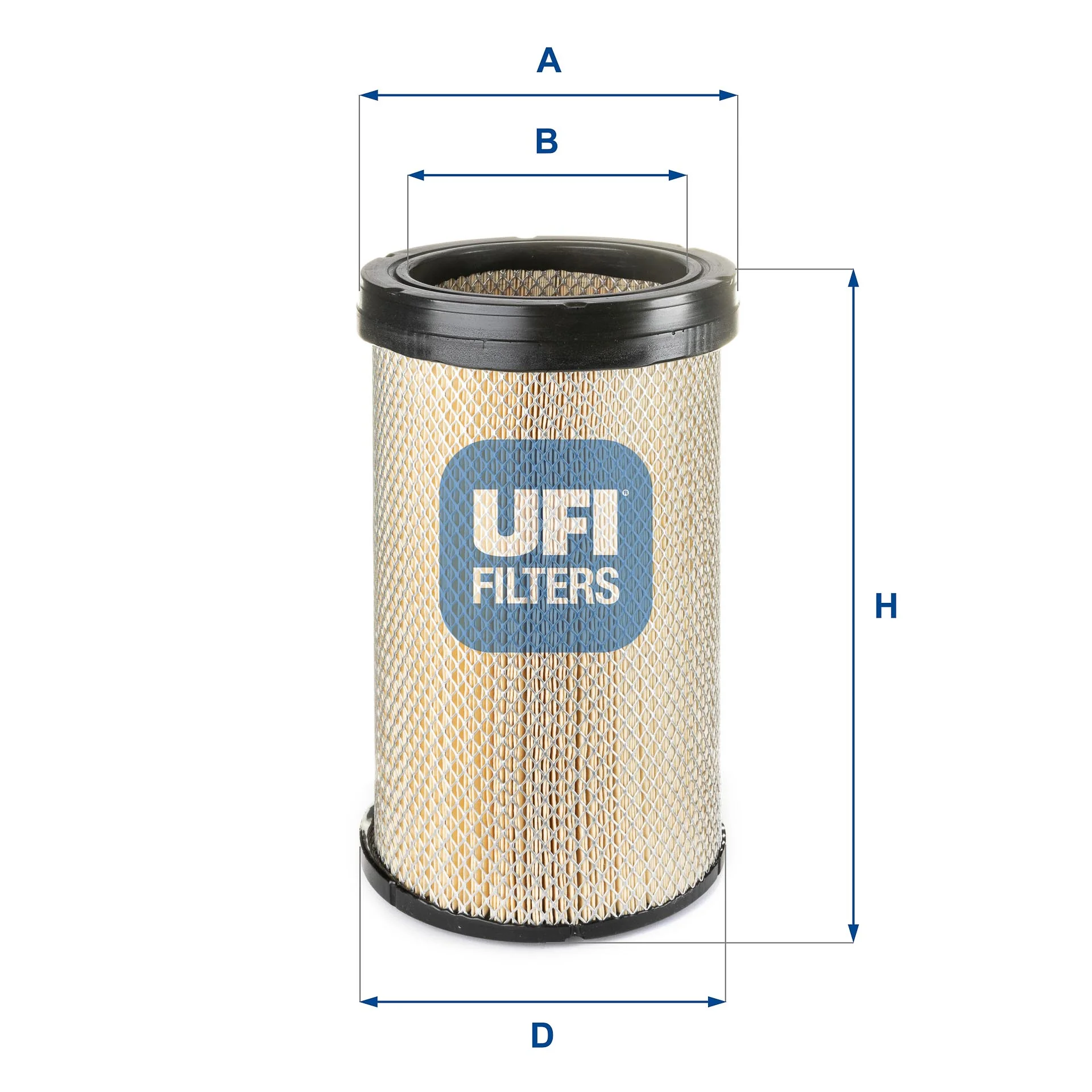 UFI Filters - 27.412.00 - Luftfilterelement