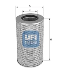 UFI Filters - 27.428.00 - Luftfilterelement
