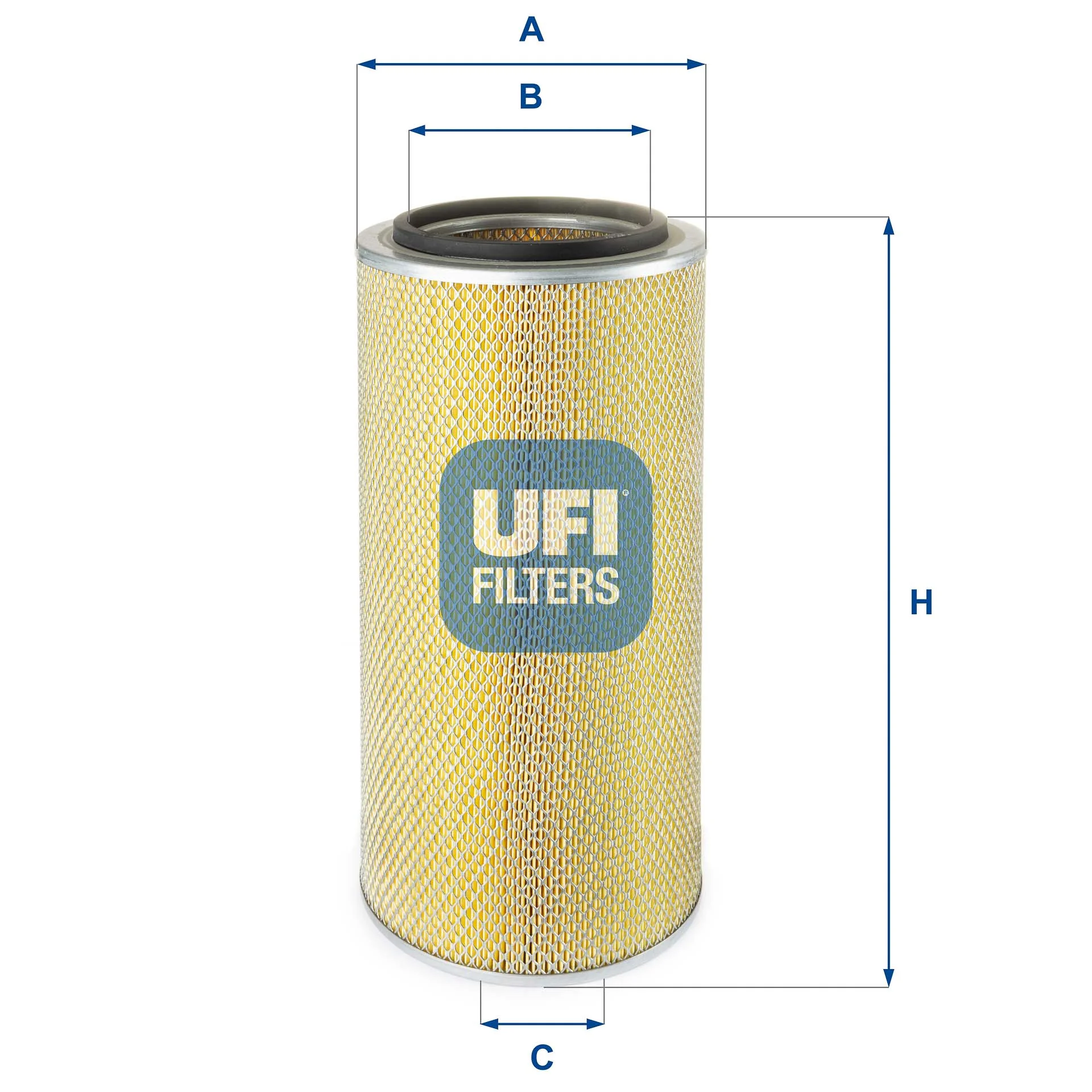 UFI Filters - 27.444.00 - Luftfilterelement