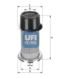 UFI Filters - 27.453.00 - Luftfilterelement