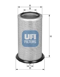 UFI Filters - 27.454.00 - Luftfilterelement