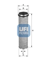 UFI Filters - 27.480.00 - Luftfilterelement