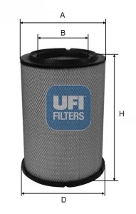 UFI Filters - 27.543.00 - Luftfilterelement