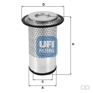 UFI Filters - 27.555.00 - Luftfilterelement