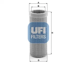 UFI Filters - 27.557.00 - Luftfilterelement