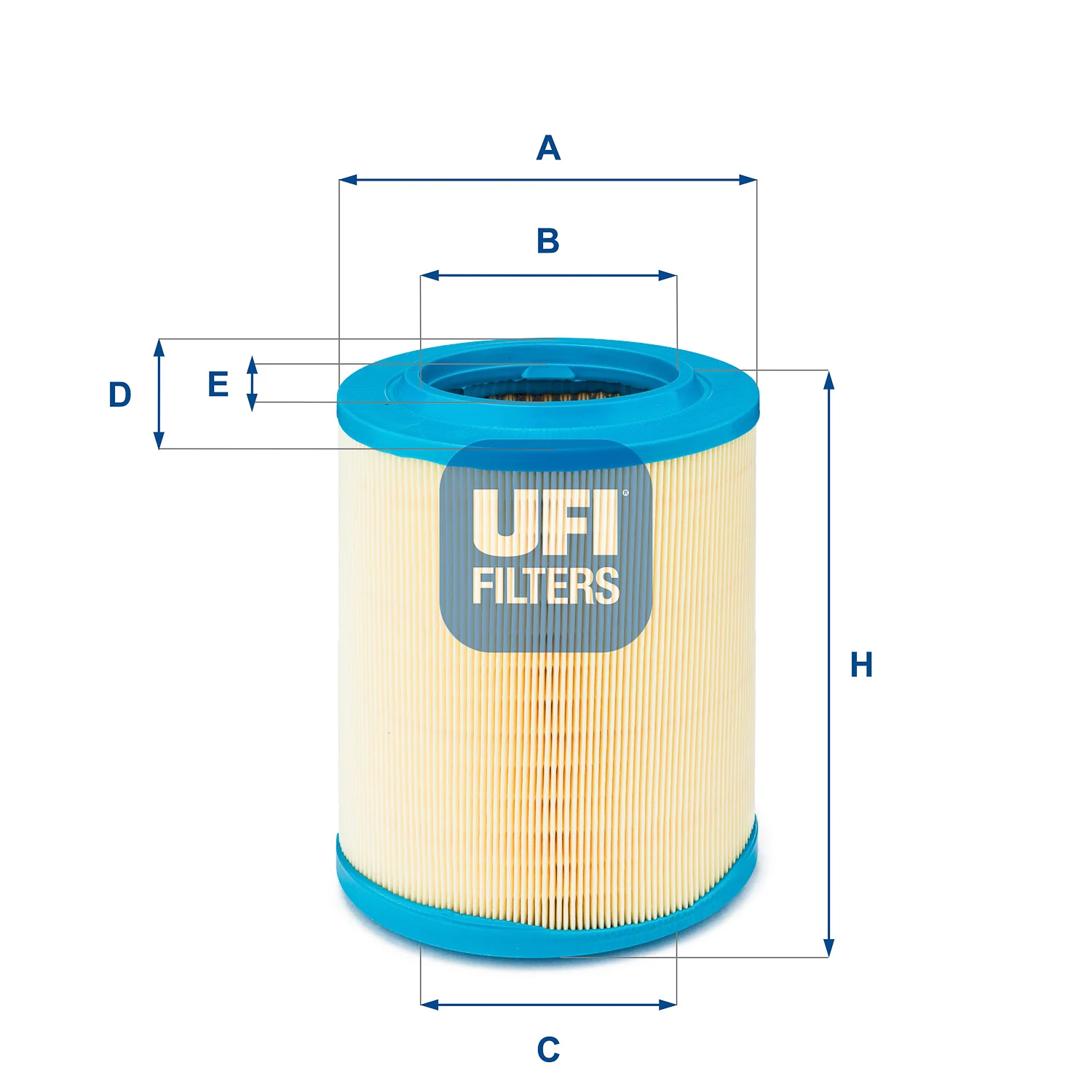UFI Filters - 27.606.00 - Luftfilterelement