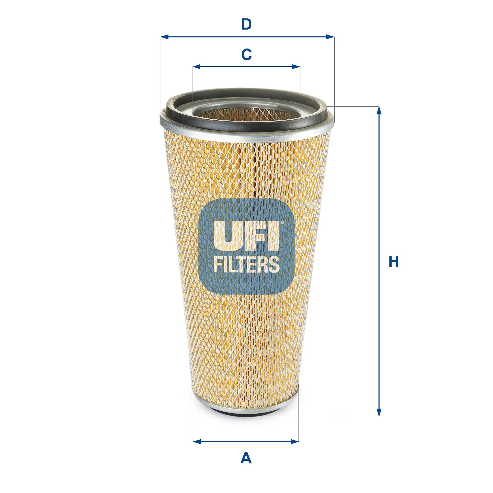 UFI Filters - 27.607.00 - Luftfilterelement