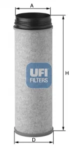 UFI Filters - 27.649.00 - Luftfilterelement